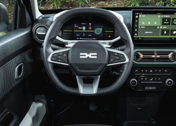 Dacia Spring 2026 interioor