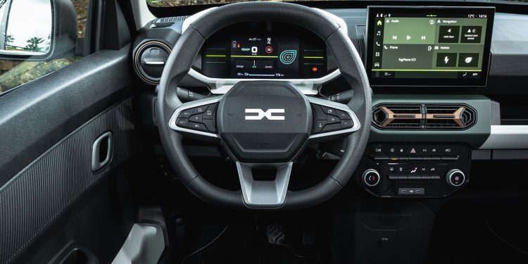 Dacia Spring 2026 interioor