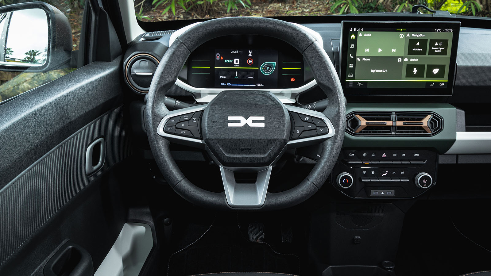 Dacia Spring 2026 interioor