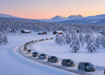 La autonomía real en coches eléctricos cae drásticamente cuando el termómetro desploma sus registros en el invierno nórdico.
