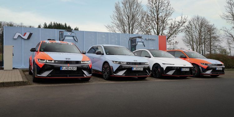 Hyundai N hypercargadores Nurburgring coches