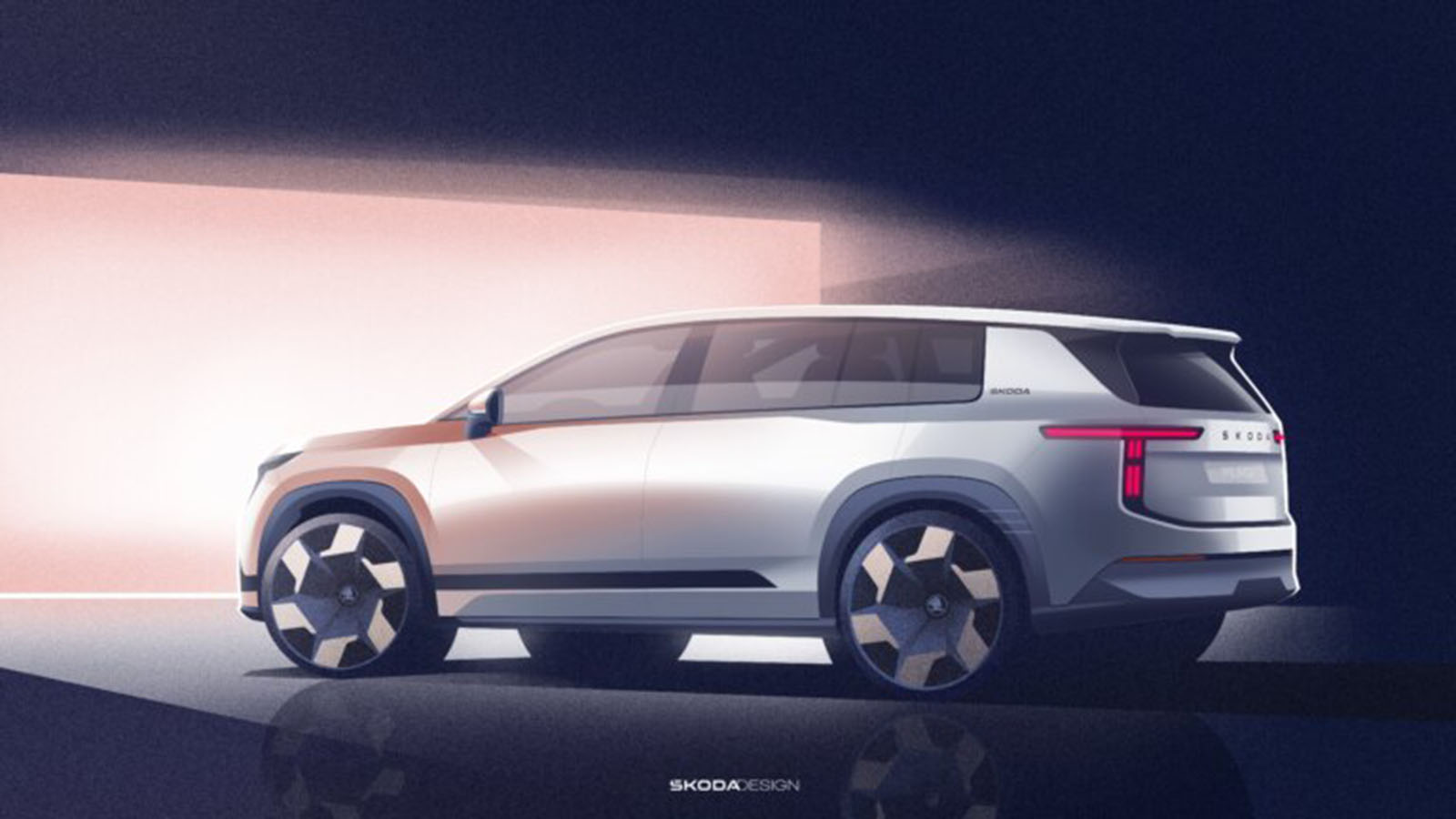 Skoda Peaq Diseño trasera