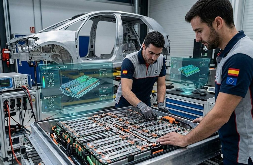 Los coches eléctricos se sitúan en el centro de un plan con 200 millones aprobado por la UE para ampliar las fábricas de coches eléctricos y de baterías en España.