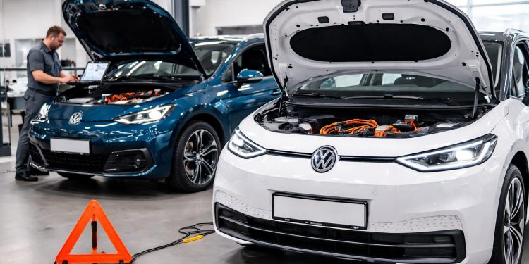 La revisión de los coches eléctricos Volkswagen y Cupra afecta a casi 100.000 unidades por un fallo en los módulos de batería.