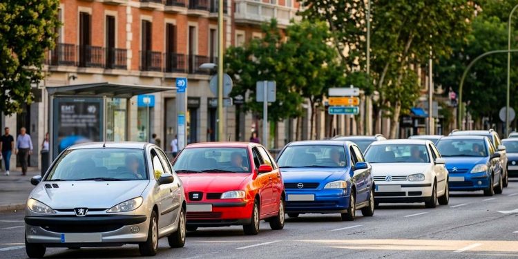 coches sin etiqueta en Madrid