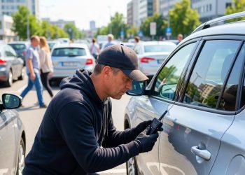 El robo de vehículos mediante técnicas digitales permite a las bandas operar en lugares públicos sin levantar ninguna sospecha entre los transeúntes.