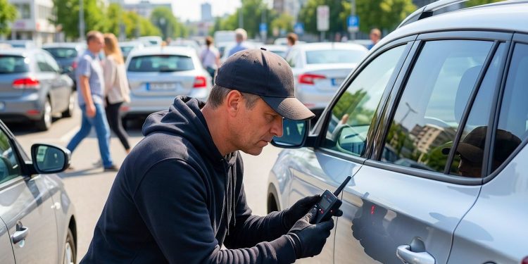 El robo de vehículos mediante técnicas digitales permite a las bandas operar en lugares públicos sin levantar ninguna sospecha entre los transeúntes.