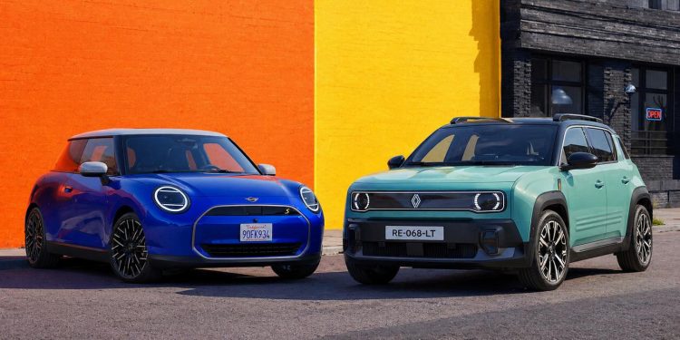 Comparamos la autonomía y la potencia del Renault 4 E-Tech y del Mini Electric para decidir tu compra.