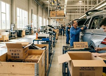 El proyecto de las fábricas de coches chinos en territorio nacional sigue siendo una quimera que no termina de concretarse más allá de las naves de logística.