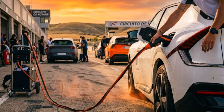 La eficiencia y la carga rápida determinarán qué coches eléctricos de serie logran completar más kilómetros en esta competición estratégica organizada por EMEC en Kotarr.