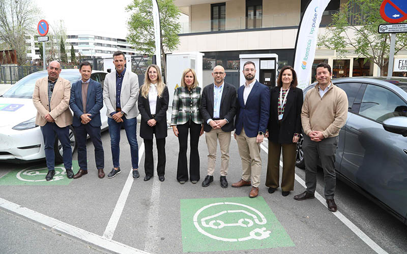 puntos recarga pública España Alcobendas