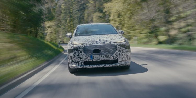 Audi A2 e-tron camuflaje prueba