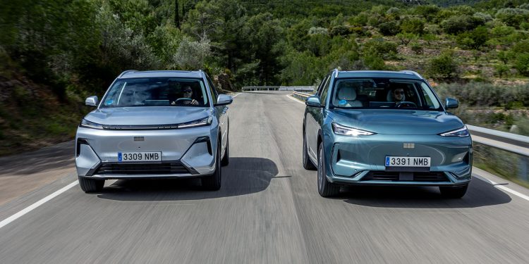 Geely E5 y Starray EM-i