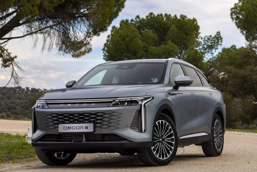 Omoda 9 SHS 145 km autonomía en modo eléctrico