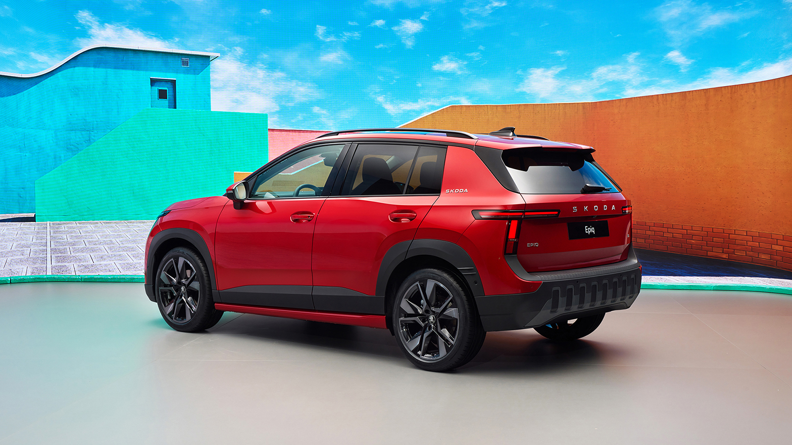 Skoda Epiq trasera Skoda Epiq trasera