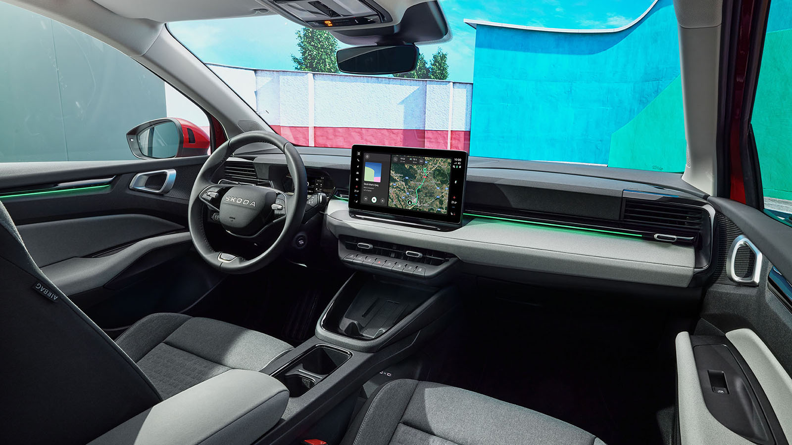 Skoda Epiq interior Skoda Epiq interior
