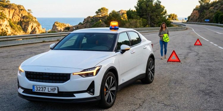 La normativa actual sobre la baliza V16 podría dejar de exigir la conexión remota con la DGT si prosperan algunas enmiendas.
