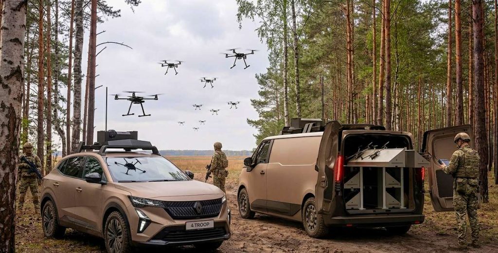 El prototipo de Renault Group y Thales apuesta por plataformas civiles adaptadas a usos militares para reducir costes y facilitar el despliegue.