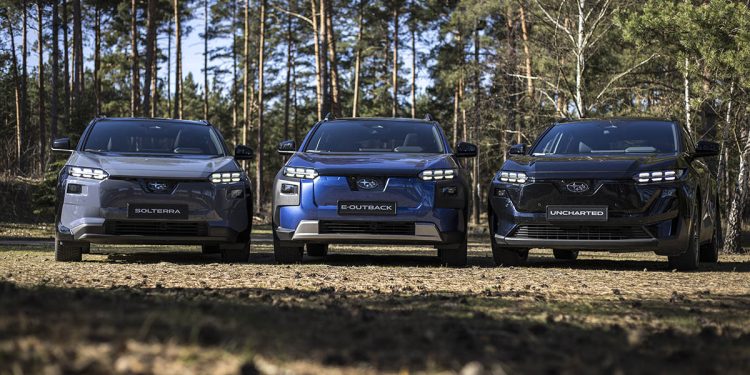 Gama EV Subaru SUV eléctricos