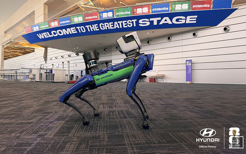 Hyundai Mundial Fútbol robot