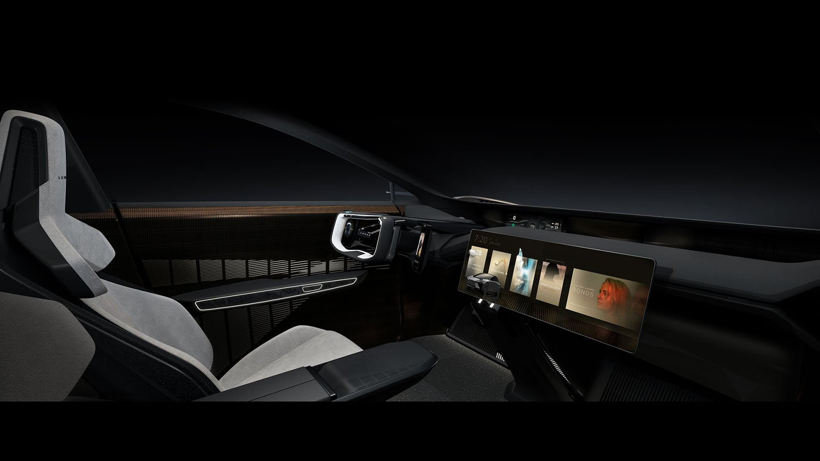 Lexus LF-ZC Concept interior Lexus LF-ZC Concept interior