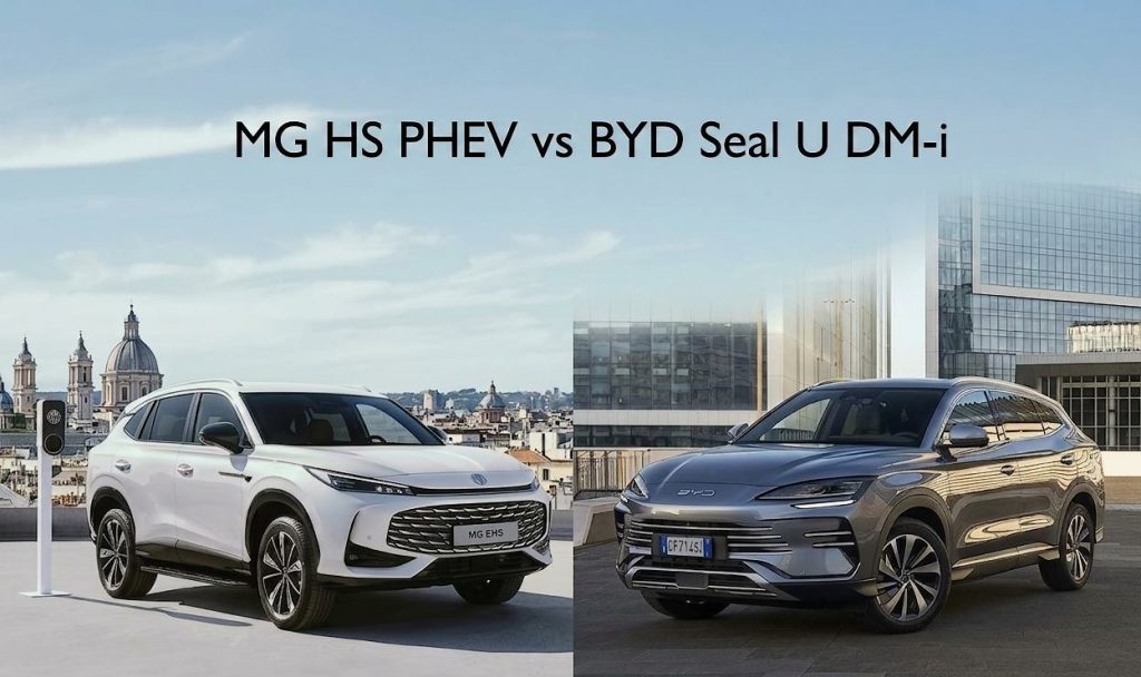 MG HS PHEV vs BYD Seal U DM-i: dos fórmulas distintas para quienes quieren reducir las visitas a la gasolinera pero sin renunciar a viajar.