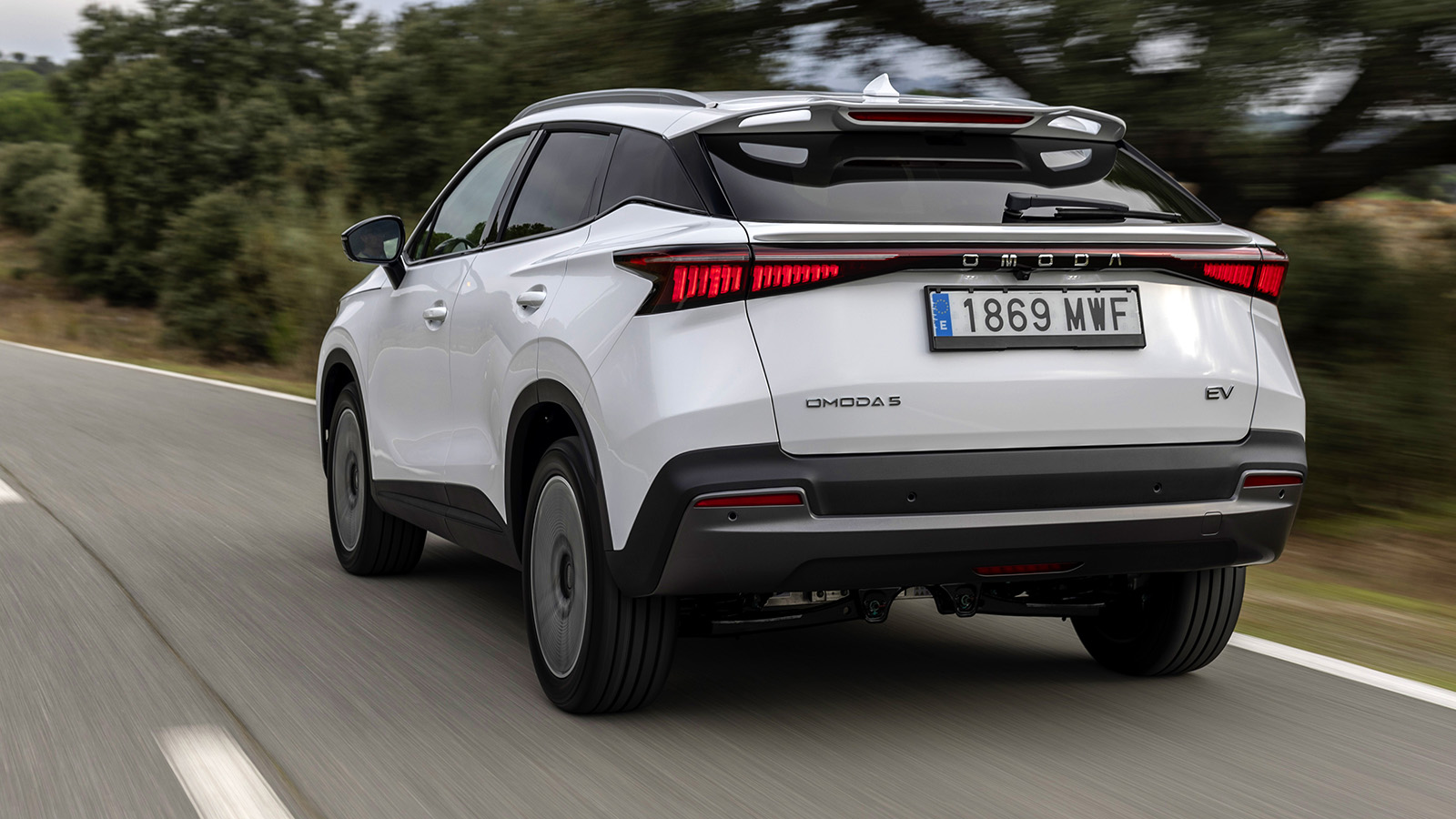Omoda 5 EV trasera