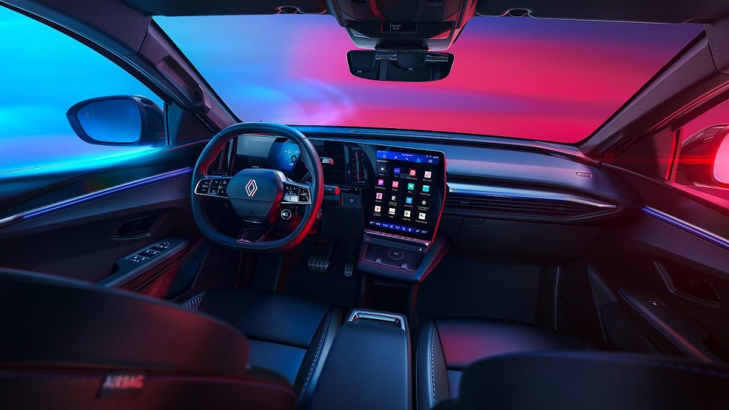 El Renault Megane E-Tech eléctrico mantiene una potencia de 220 CV, pero incorpora nuevas funciones digitales y concentra su oferta en las versiones Techno y Esprit Alpine.