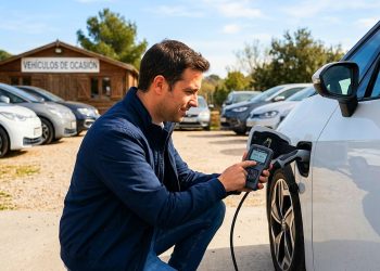 Antes de comprar un coche eléctrico de segunda mano conviene revisar la batería, la garantía y el sistema de carga. Todo ello ayuda a evitar gastos inesperados tras la compra.
