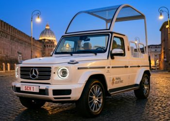Los coches eléctricos del Papa León XIV protagonizan parte de su visita a España, con modelos adaptados para recorridos entre miles de asistentes en tres comunidades autónomas.