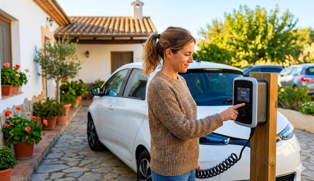 consumo eficiente coche eléctrico