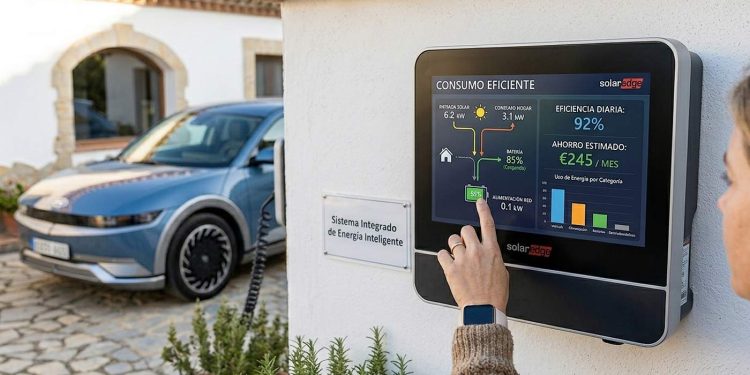 consumo eficiente coche eléctrico