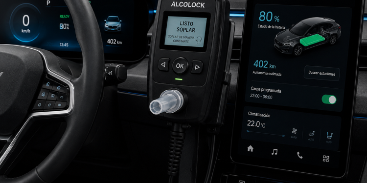 Alcolock coche electrico