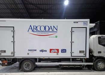 Arcodan camión eléctrico Danone