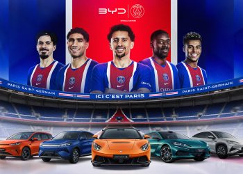 El mejor equipo de fútbol del mundo elige esta marca china para ser su coche oficial