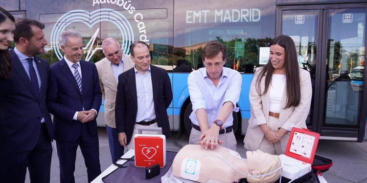 EMT Madrid desfibriladores