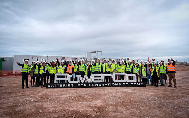 Gigafactoría baterías Volkswagen Sagunto obreros