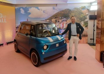 Giorgio Neri Fiat con Topolino