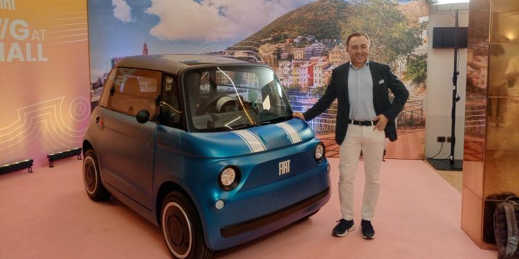 Giorgio Neri Fiat con Topolino