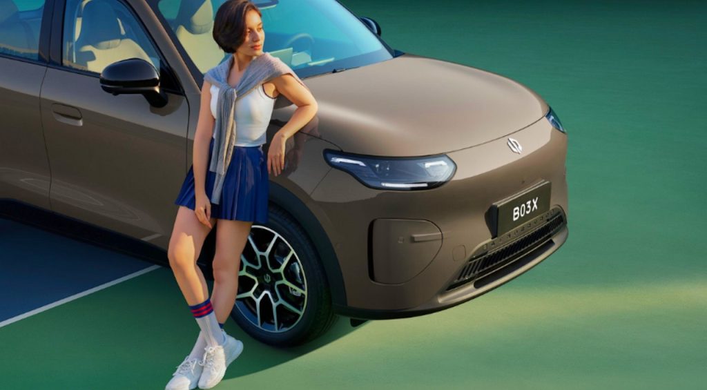 El Leapmotor B03X apuesta por un formato crossover urbano con 197 CV, carga rápida en 16 minutos y una gama formada por los acabados Life y Design.