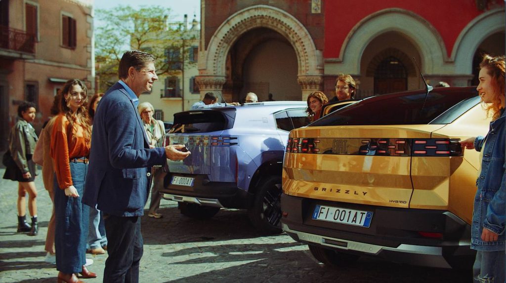 Presentación de los FIAT Grizzly y Grizzly Fastback por parte de Olivier François, director ejecutivo de FIAT y director de marketing global de Stellantis