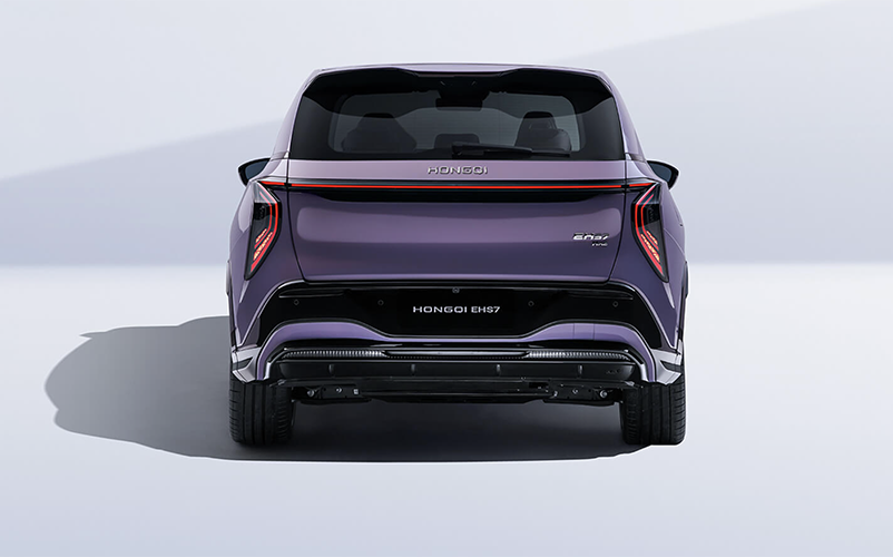 80 kms sol hongqi EHS7 trasera