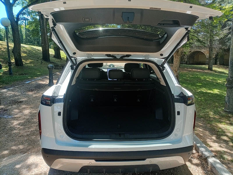 Jaecoo 7 SHS PHEV maletero