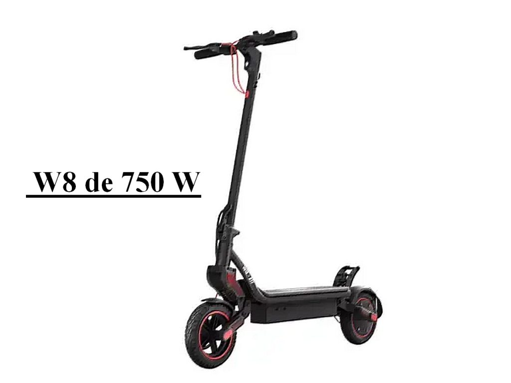 Patinete eléctrico W8 de 750 W