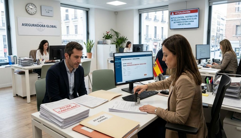 El desabastecimiento de piezas en Europa lleva a una aseguradora neerlandesa a limitar la cobertura de los vehículos de origen chino.