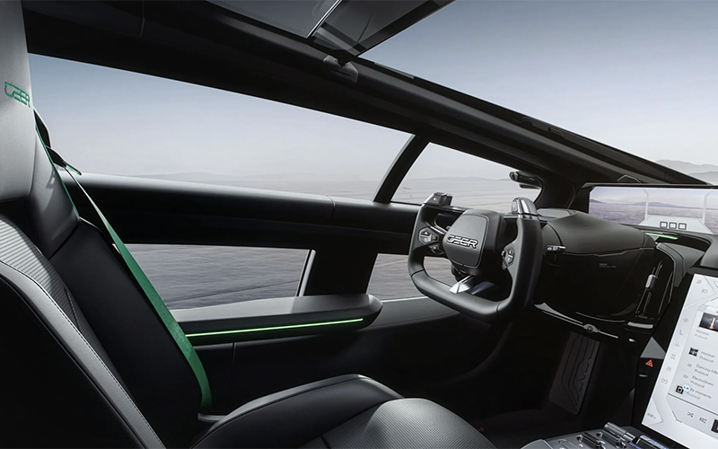 Ceer coches eléctricos interior