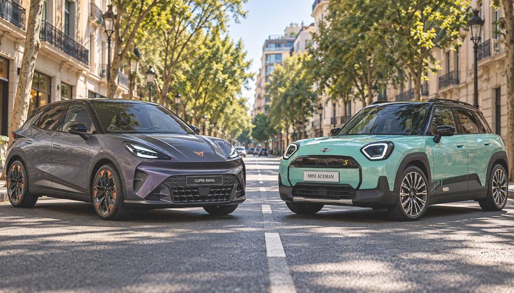 El CUPRA Raval Endurance parte de 33.780 euros, mientras que el MINI Aceman SE arranca en 34.040 euros: solo 260 euros de diferencia.