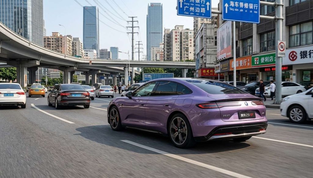 La berlina eléctrica de BYD anuncia 891 km WLTP, 5,09 metros de longitud y 2,68 segundos para completar el 0-100 km/h.