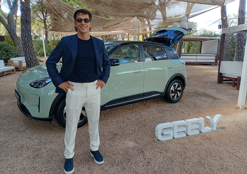 Geely E2 España Santiago piloto