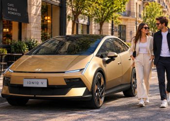 El Hyundai Ioniq V llega a China con hasta 650 km de autonomía y 228 CV, junto a una pantalla 4K de 27 pulgadas.